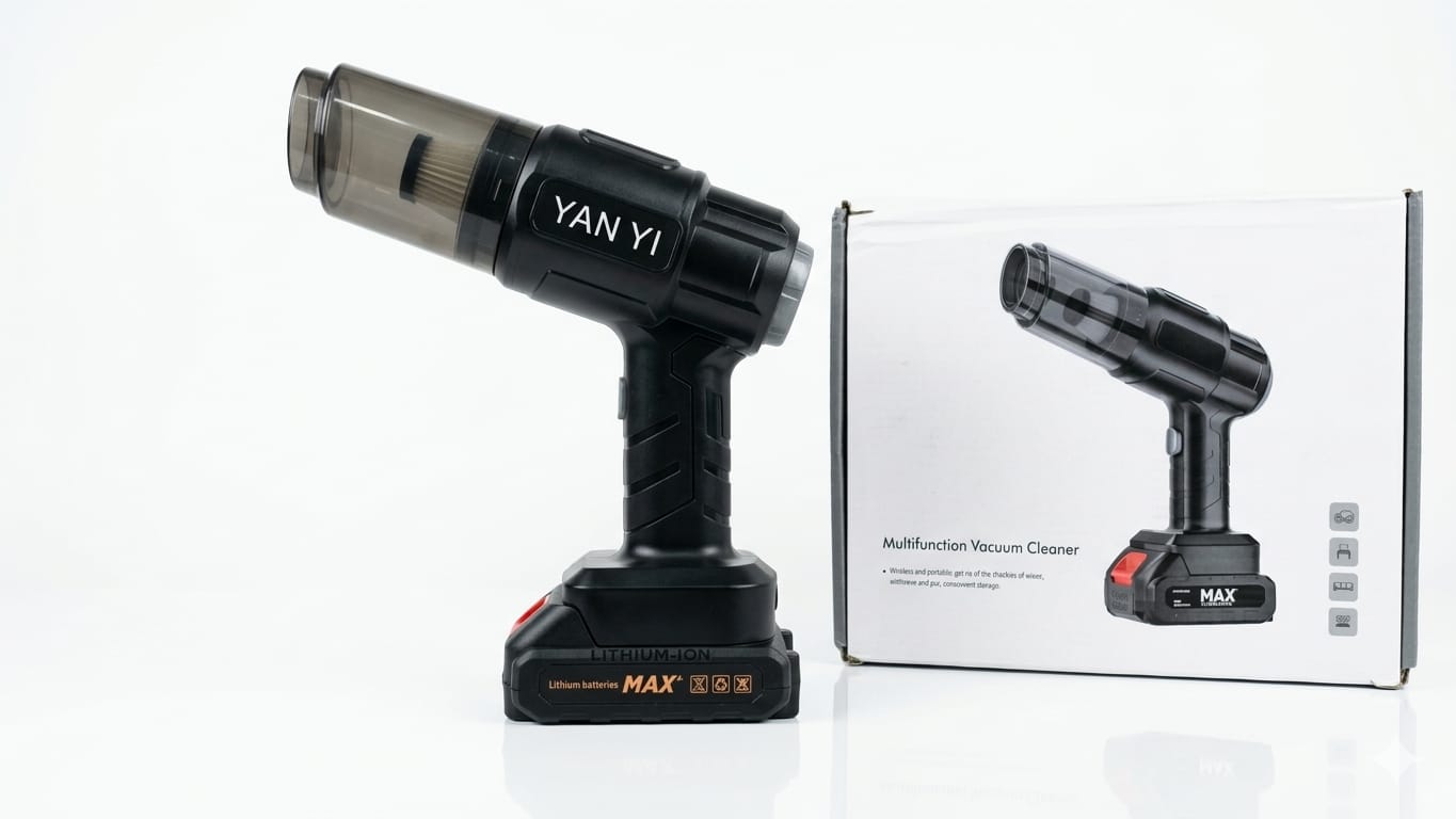 2-in-1 Cordless Vacuum Cleaner & Air Blower – Portable High Power Cleaner
